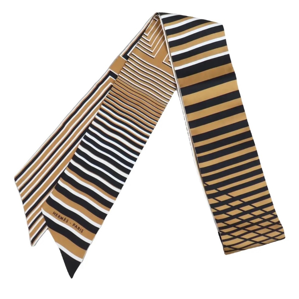 Hermès maxi twilly silk neckerchief